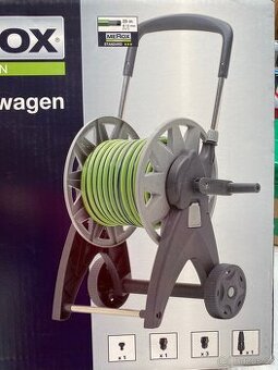 Zahradní hadice 1/2” 25 m s vozíkem