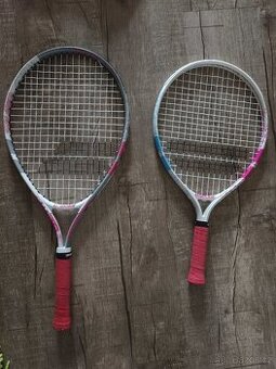 2 x set tenisove rakety z Decathlonu