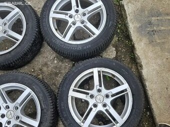 Alu kola r16 5x114,3 LFWorks. Krásná zimní 205/55