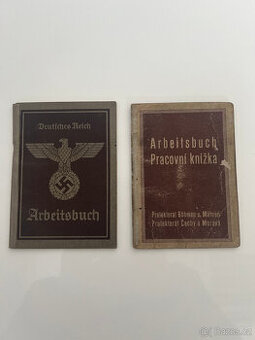 Prodám pracovní knížky Arbeirsbuch - 2 ks - 1