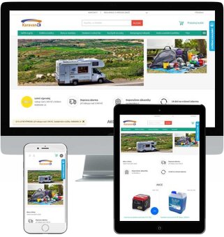 Prodej e-shopu Karavan3nec.cz – za nákupní cenu skladu
