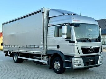 MAN TGM 12.250 / TGL / Plachta / 18 palet / Automatic / Lůžk