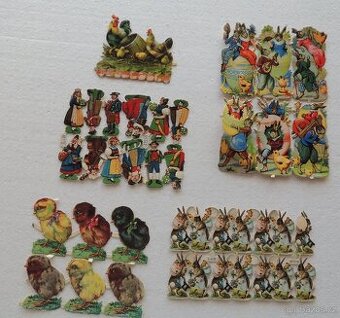 cukrařské retro nalepky