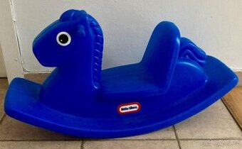 Little Tikes houpací koník modrý