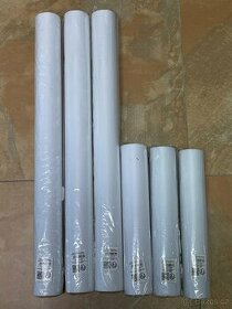 Netkaná textilie bílá