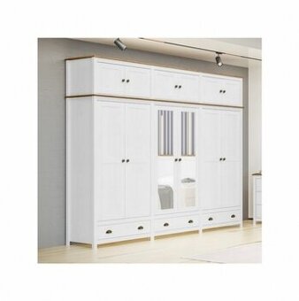 Dřevěná skříň 12dveřová TOPAZIO