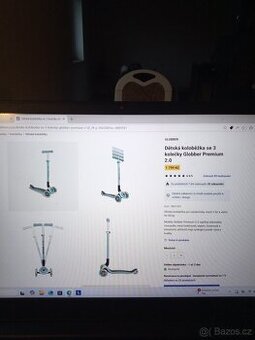 Dětská koloběžka se 3 kolečky Globber premium 2