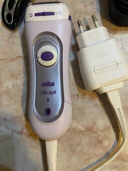 Prodám holící strojek Braun  Silk epill.