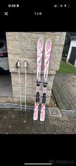 Dámské lyže a hůlky K2 - 159cm