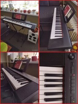 Yamaha NP-32 Midi keyboard 76 kláves ,stojan, padál sluchátk
