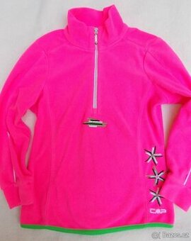 Fleecová neon mikina CPM vel. 104