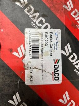 Zadní BRZDOVÉ TŘMENY ZADNÍ L+P SKODA OCTAVIA