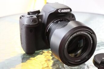 CANON EOS 650D + LENS EF-S 18-55mm 1:4-5,6 IS STM + 2x bater