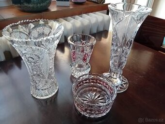 Broušené křišťálové sklo