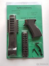Příslušenství nadpažbí,podpažbí, pažbička k SA58
