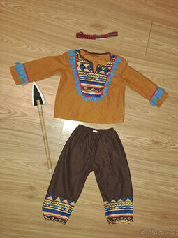 Dětský karnevalový kostým indián vel. 92-104
