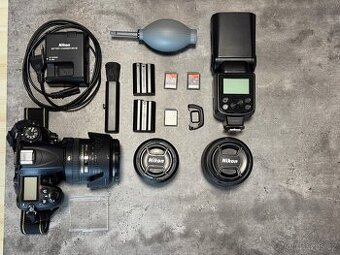 Nikon 16-85 VR, 35mm 1.8G, 50mm 1.8G + D7000