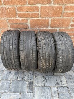 Letní 255/45/20 101W Pirelli + Continental 4ks 5mm