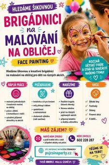 Maliřka Malování na obličej