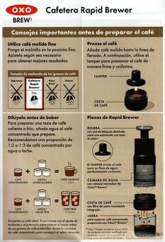 OXO Rapid Brewer - cestovní kávovar