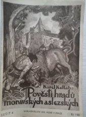 Pověsti hradů moravských a slezských - 1935 - 36