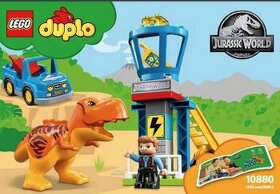 LEGO Duplo T. rex a věž 10880