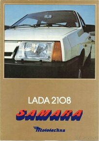Prodám prospekt Lada Samara, Mototechna 1990