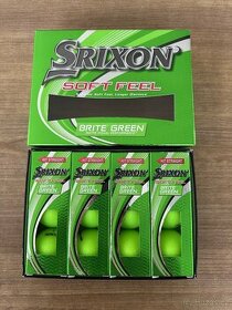 Srixon Soft Feel Brite golfové míčky, zelené - 1