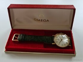 Omega Automatic zlaté 14K pánské náramkové hodinky