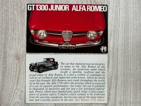 Alfa Romeo 1300 Junior, 1750 Saloon