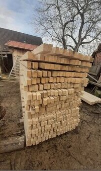 Střešní lať latě 6x4 4m 50ks