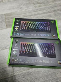 Razer BLACKWIDOW V3 MINI HyperSpeed ​​(Zelený,žlutý spínač)