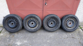 Letní sada Bridgestone T005 195/65 R15 na discích Octavia II