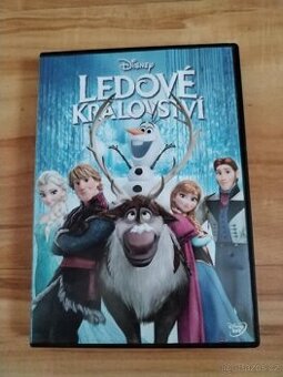 DVD v plastovém obalu s pohádkou FROZEN