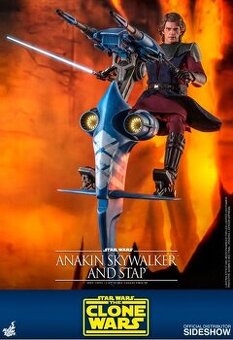 Star Wars Hot Toys Sideshow Anakin Skywalker and Stap 1/6