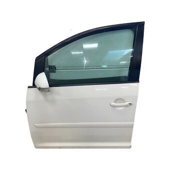 Levé přední dveře bílá barva LB9A VW Touran 1T2 FL 2007