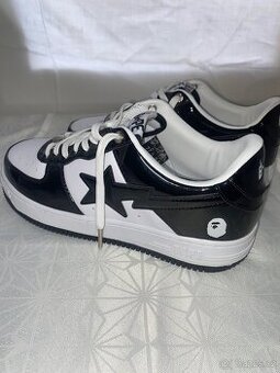 Tenisky Bape Sta Black/White – vel. 43, NOVÉ