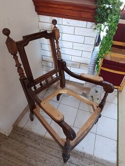 Konstrukce vyřezávaného kresla - 1