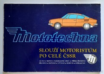 Mototechna - katalog aut 1974