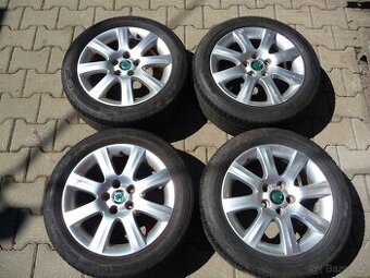 ALU KOLA ŠKODA LINE 5x100 ,FÁBIA I,II, ROOMSTER 195/50R15