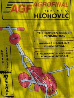 Ručná záhradná sejačka minimistral