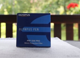 Olympus PRF-D58 PRO – 58mm ochranný filtr, jako nový