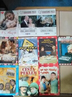 Prodám 10DVD převážně českých filmů