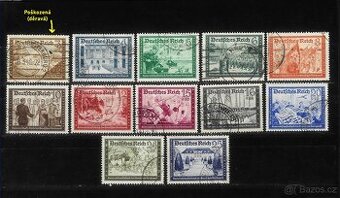 Známky Deutsches Reich - komplet. série ZAMLUVENO