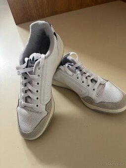 Prodám chlapecké, kožené tenisky Adidas vel. 40,2/3