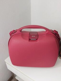 Kufřík Samsonite palubní zavazadlo,barva červená na kod