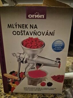 Mlýnek na odšťavňování