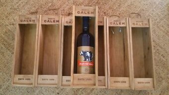 Dřevěná krabička na víno 12 ks