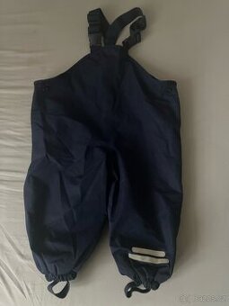Dětské nepromokavé kalhoty zateplené vel. 74-80