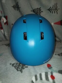 Prodám dětskou helmu na lyže WEDZE H100 Jr. blue 48-52cm